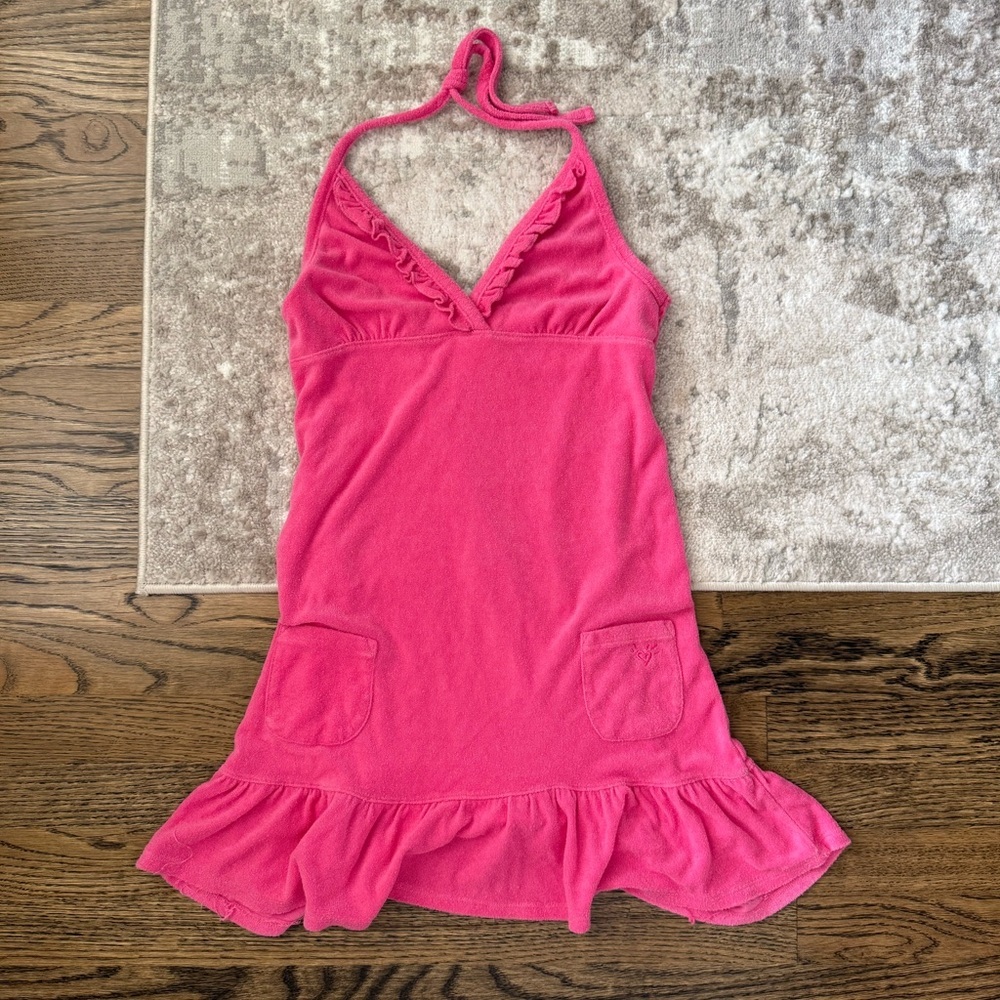 Justice Girls Pink Beach Summer Swim Cover Up